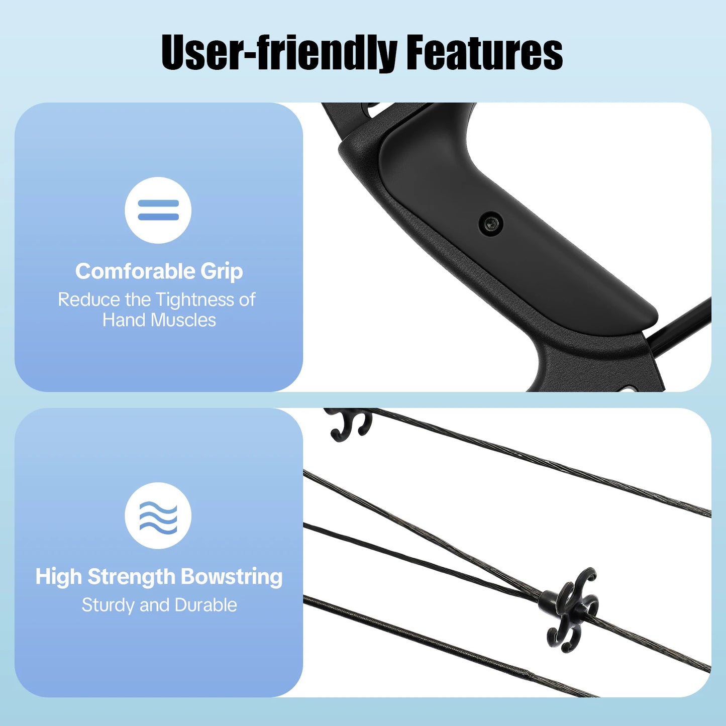 Compound Bow Hunting Kit with 12 Arrows 3-Pin Sight Adjustable Draw Weight and Length for Archery Enthusiasts,Beginners