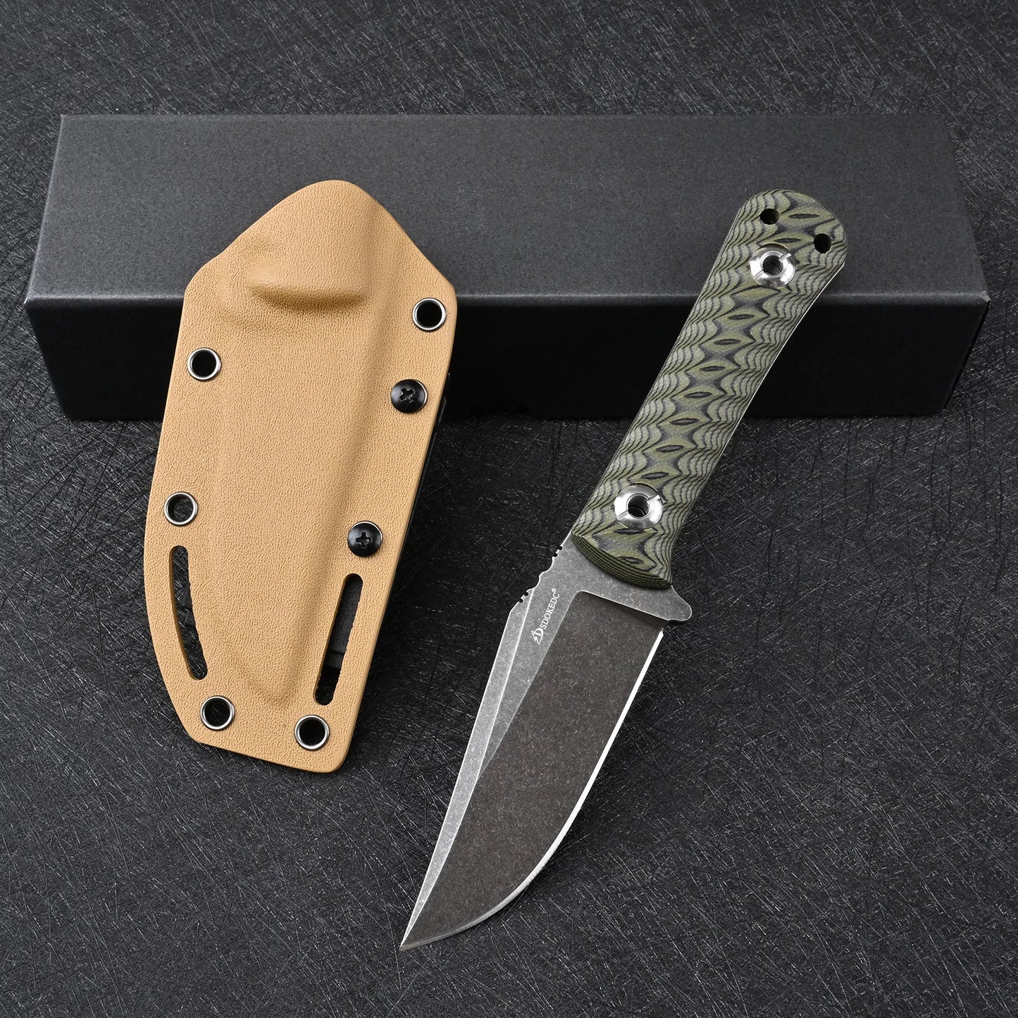 High Hardness DC53 Steel Camping Hunting Fixed Blade Knife For Men Outdoor Utility Survival Knives Fishing