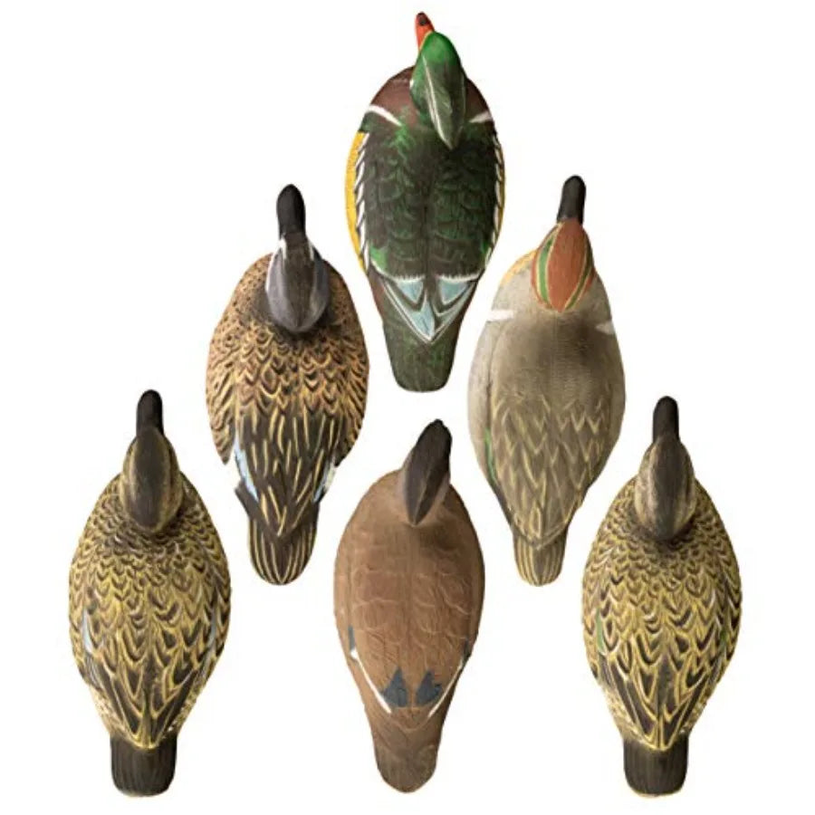 Higdon Outdoors Standard Puddle Pack Duck Decoys Lightweight and Realistic UV Painted Floating Duck Decoys for Waterfowl Huntin