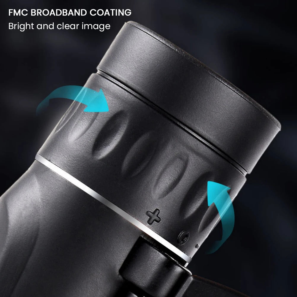 Portable Binoculars Long Range HD Powerful Binoculars Professional Binoculars Camping Hunting BirdWatching Equipment