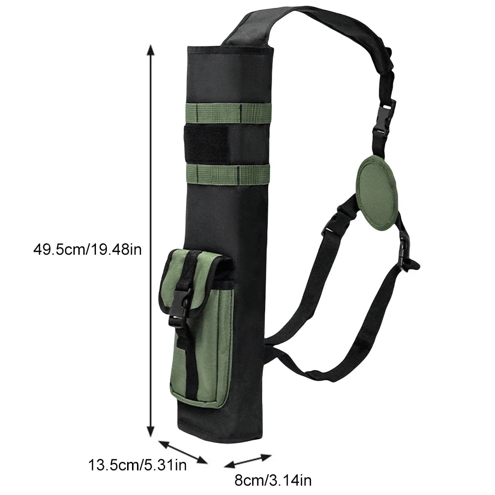 Archery Arrow Quiver Holder Adjustable Waist Hanged Carry Bag Arrow Holder for Arrows Bow Hunting and Target Practicing Рогатка