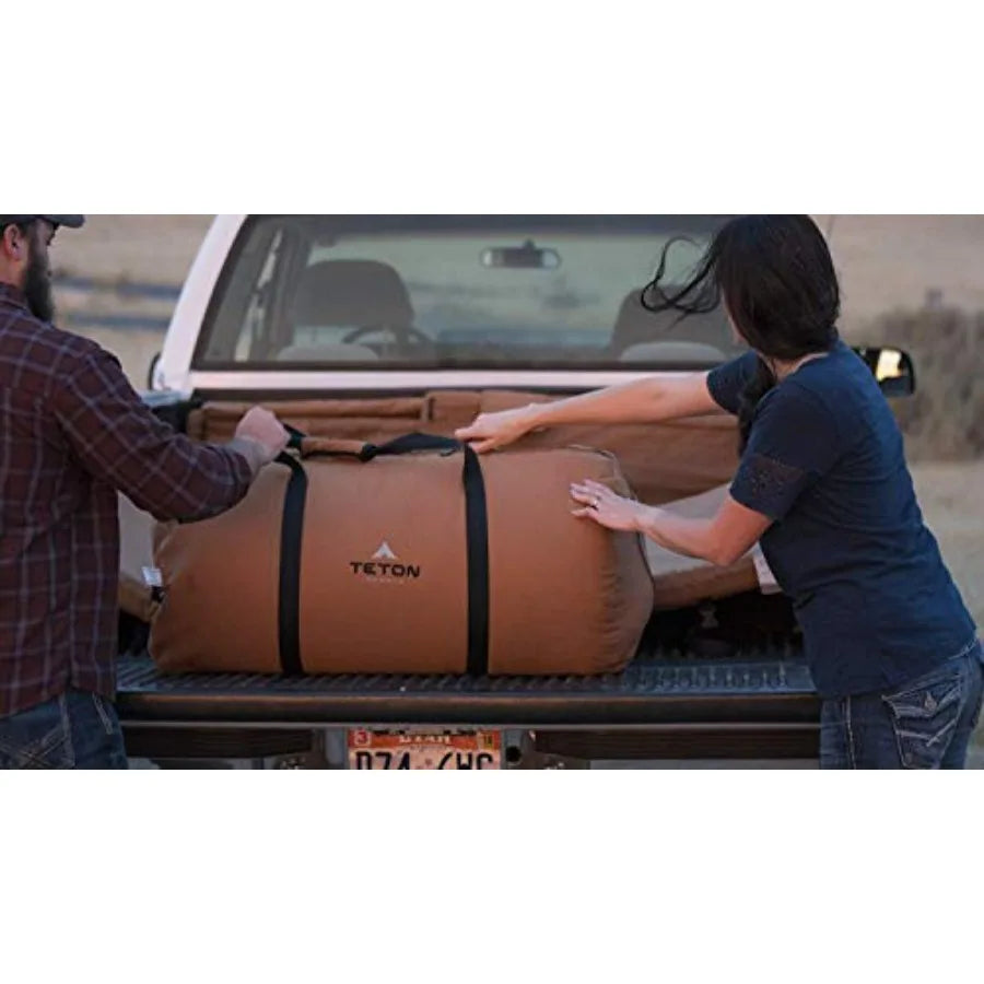 Queen Size Double Sleeping Bag- A Warm Bag The Whole Family can Enjoy – Great for Camping, Hunting and Base Camp. Compression Sa