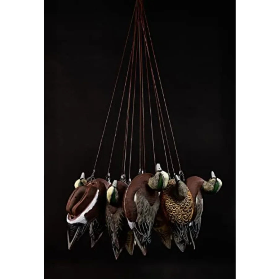 Wigeon Duck Decoys by Heyday Ultra-Light 100% HydroFoam Durable Realistic Design 6 Pack of Duck Hunting Decoys