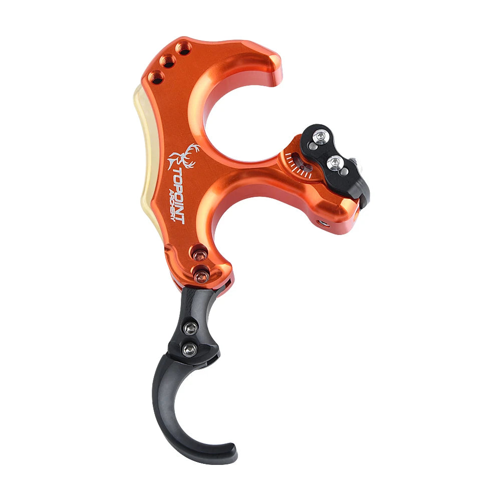 Compound Bow Release Back Tension 3/4 Finger Thumb Trigger Grip for Left Right Hand Hunting Shooting Archery Accessories