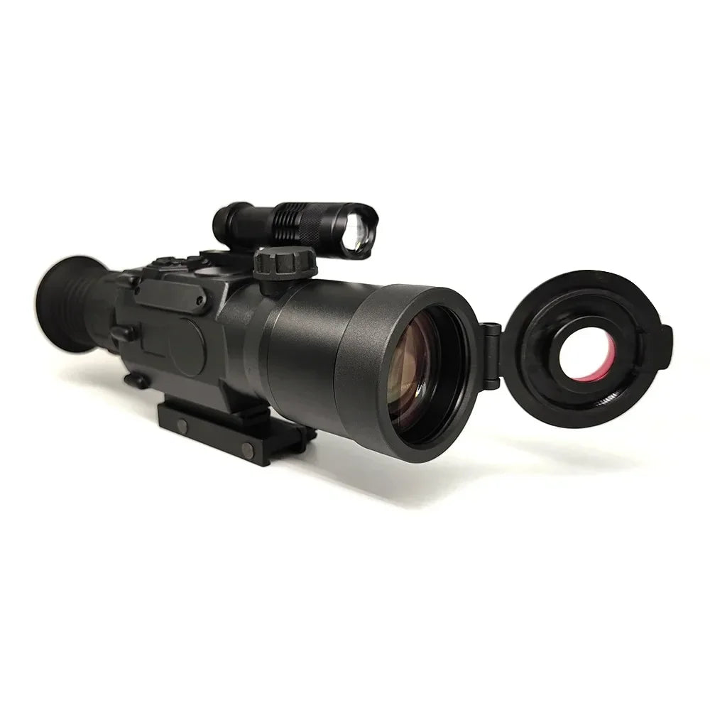 Digital Night Vision Monocular For Hunting 4K HD Video Recording 11X Magnification Night Vision Scopes W/ WiFi & E-Compass