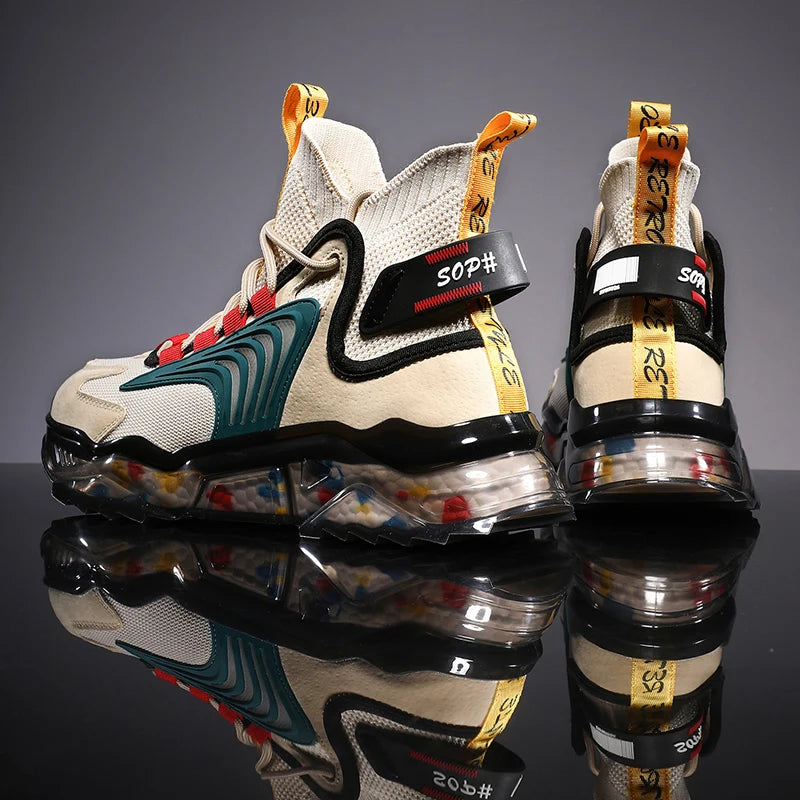 fashion loafers running Shoes for men shoes men Sneakers Male Mens casual Shoes tenis Luxury shoes Trainer Race Breathable Shoes