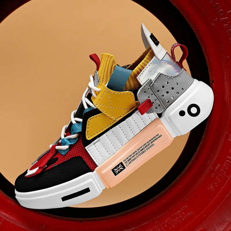 fashion loafers running Shoes for men shoes men Sneakers Male Mens casual Shoes tenis Luxury shoes Trainer Race Breathable Shoes