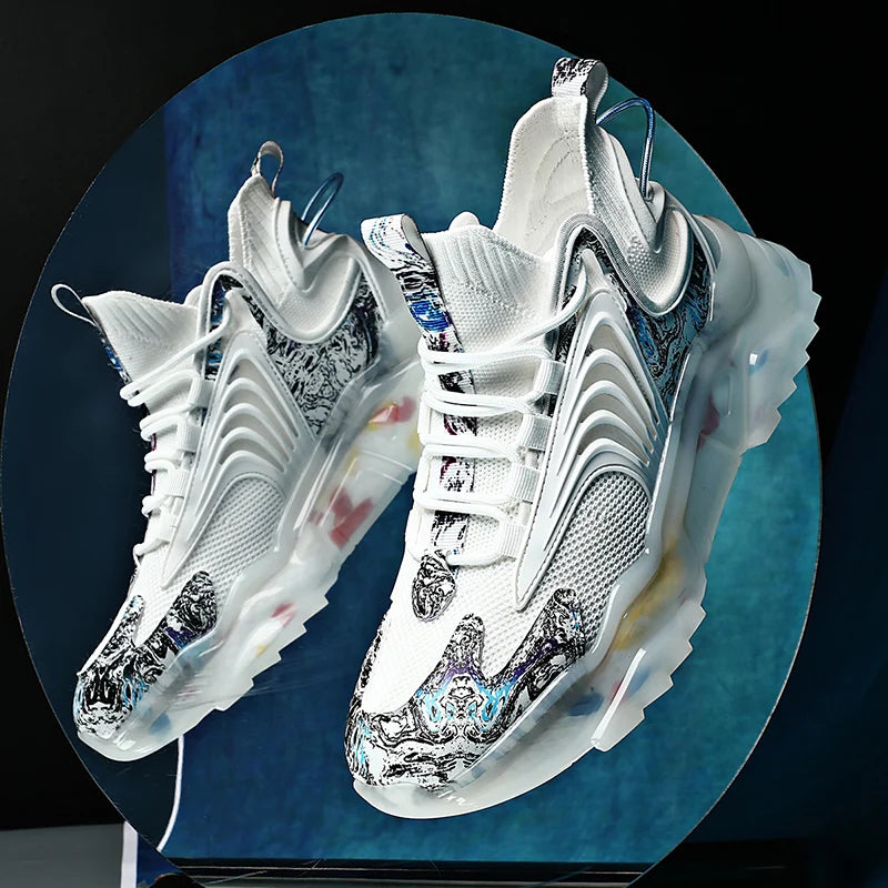 fashion loafers running Shoes for men shoes men Sneakers Male Mens casual Shoes tenis Luxury shoes Trainer Race Breathable Shoes