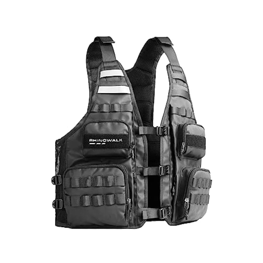 Fishing Photography Vest with Multi Pockets Outdoor Jackets for Hunting Hiking Climbing Traveling