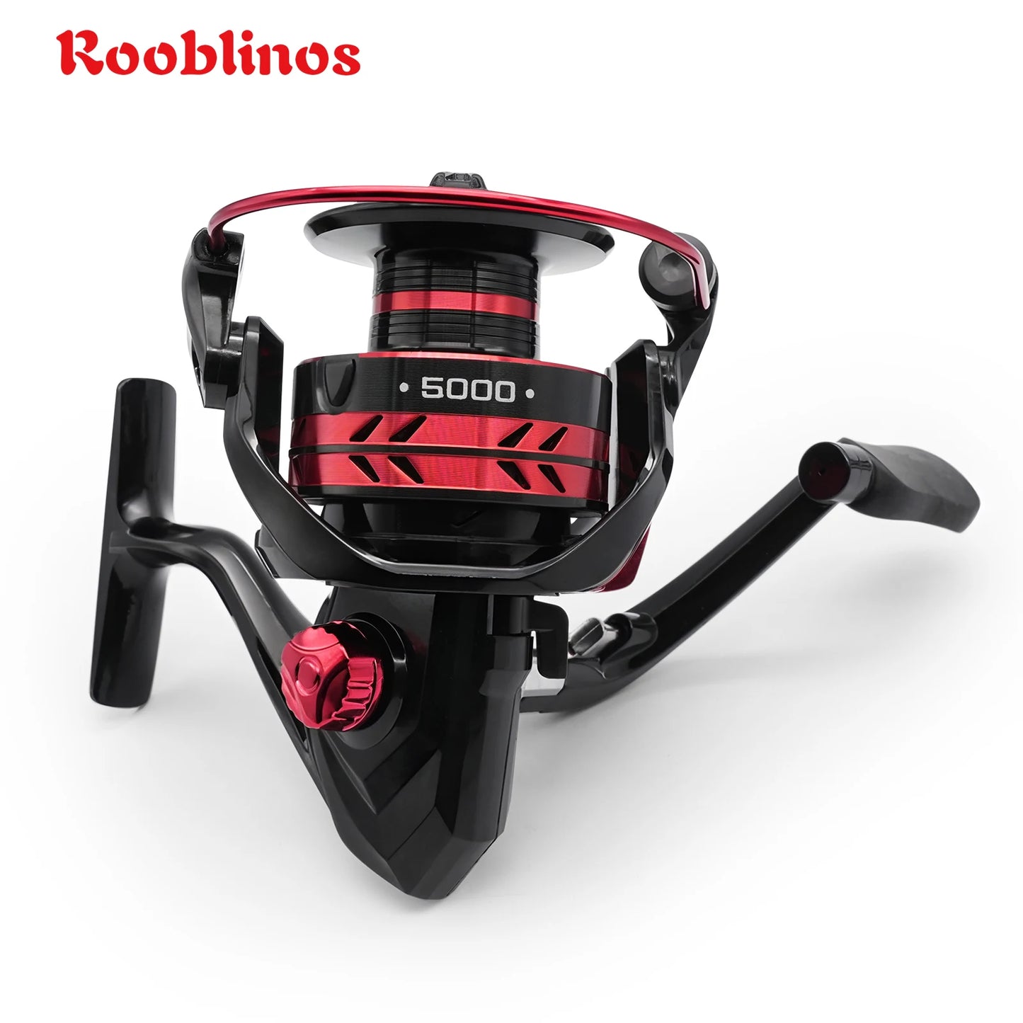 RYG-Z Ultra-Light Spinning Reel - 7 oz, Gold Color, for Bass Fishing, 5+1 Sealed Bearings, 22 lbs Max Drag, 5.2:1 Gear Ratio