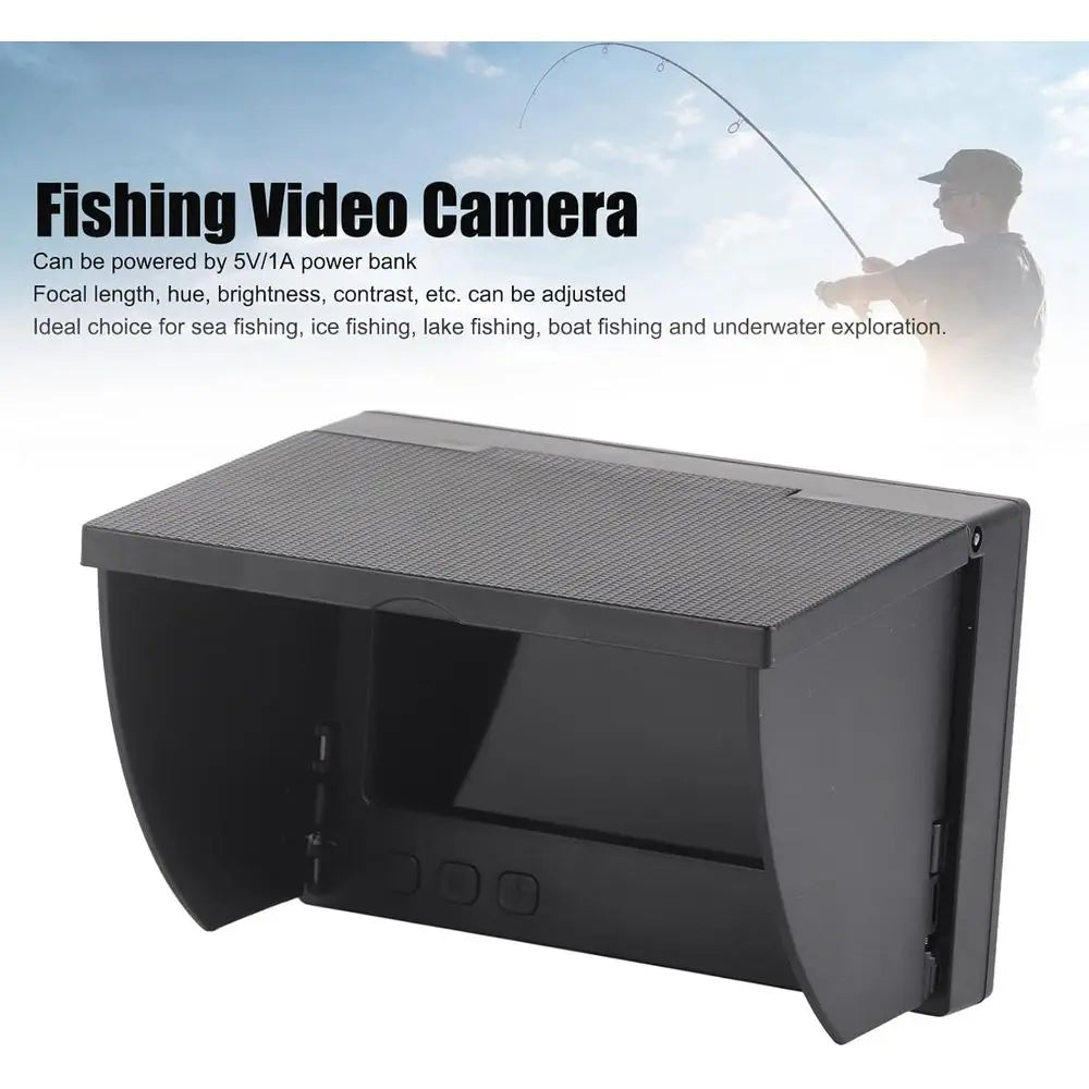 Portable 4.3 LCD Fish Finder Kit for Underwater Ice Fishing and Boating Adventures