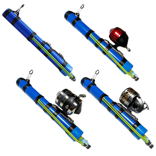 Compact Fishing Catapult Rod Holder Reusable Precise Lure Launcher Fish Bait Launching Equipment for Bass Trout Catfish Saltwate