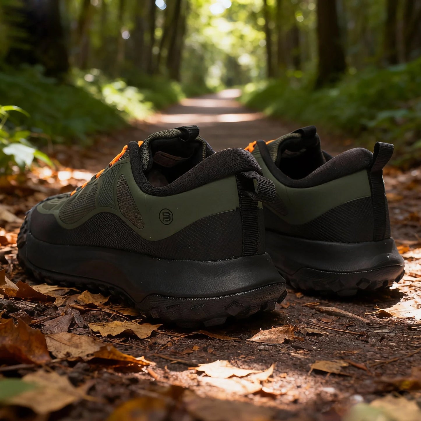Baasploa Men Hiking Shoes Casual Lightweight Lace-Up Walking Shoes Male Outdoor Waterproof Camping Resistant Non Slip Sneakers