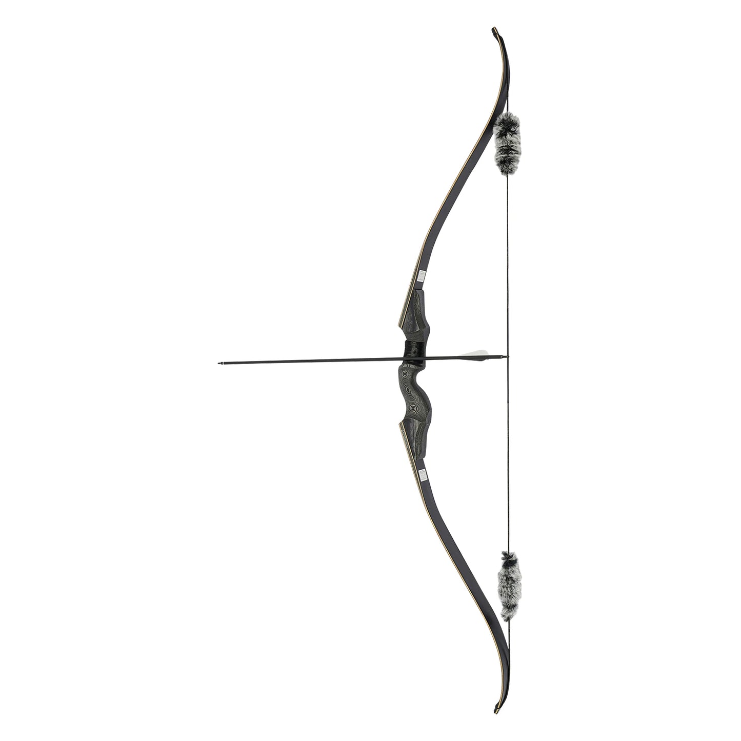 15.88kg/35lbs Takedown Recurve Bow, Wooden Recurve Bow, Recurve Bow Kit Used to Practice Basic Archery Posture, Aiming, and Release Techniques in a Backyard or at a Shooting Range