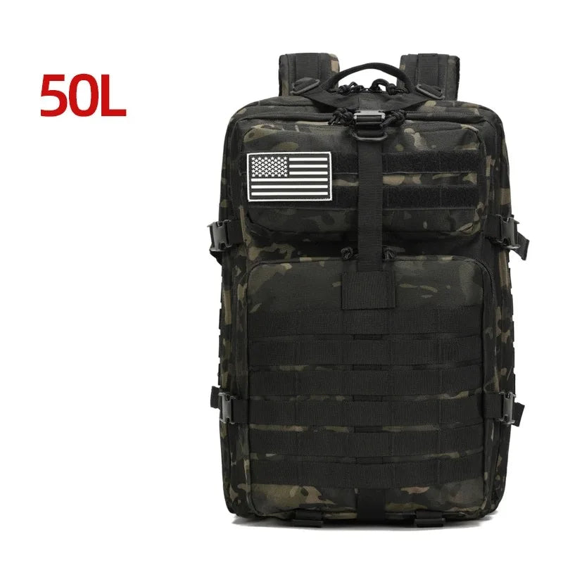 25L/50L Outdoor Sports Fitness Backpack Training Modular Backpack Multifunctional Backpack