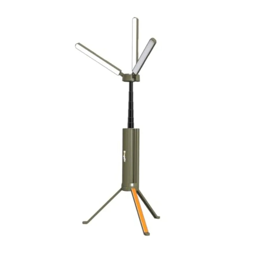 Upgraded Telescopic Camping Light 15600mAh Rotatable Electric Lantern Collapsible Outdoor Light Cordless Flashlight Waterproof