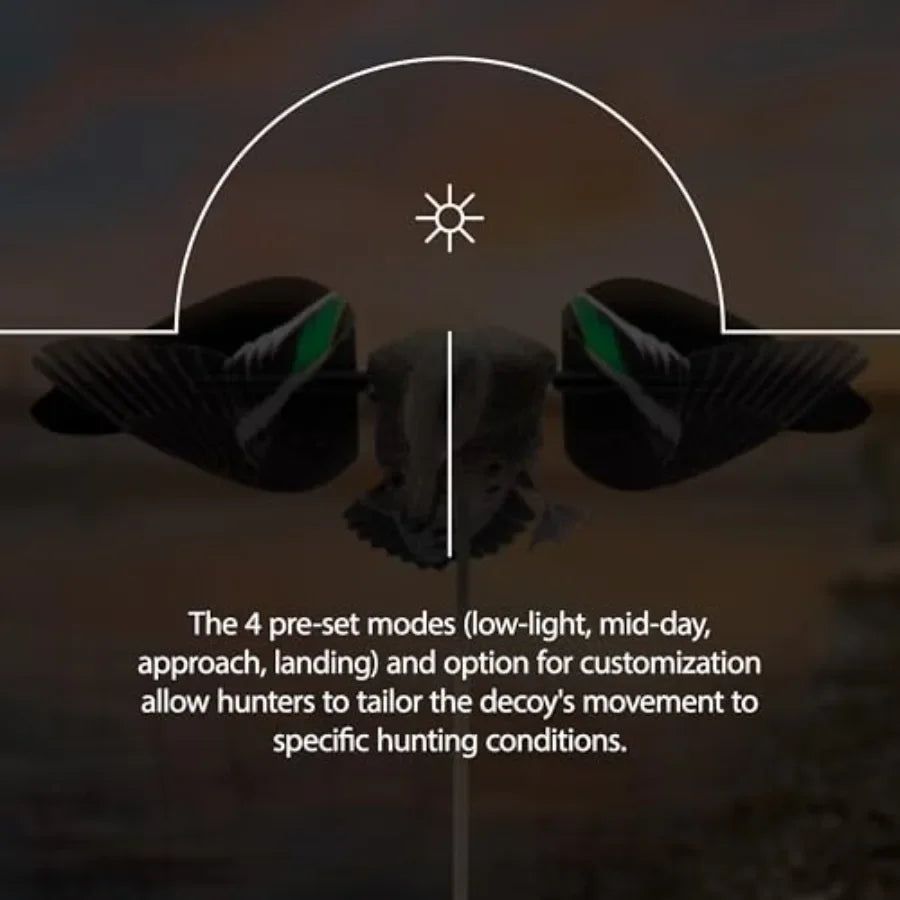 Avian X Power Flight Green Wing Teal Motion Duck Decoy