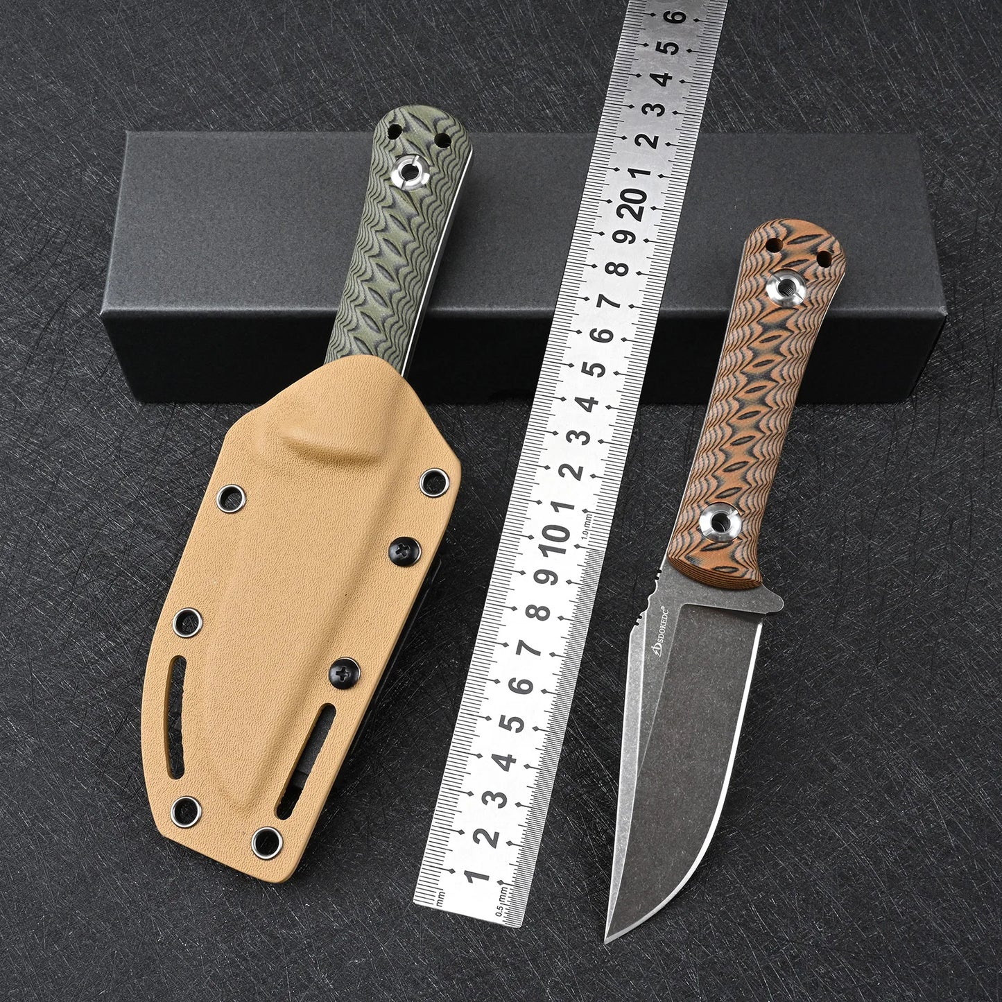 High Hardness DC53 Steel Camping Hunting Fixed Blade Knife For Men Outdoor Utility Survival Knives Fishing