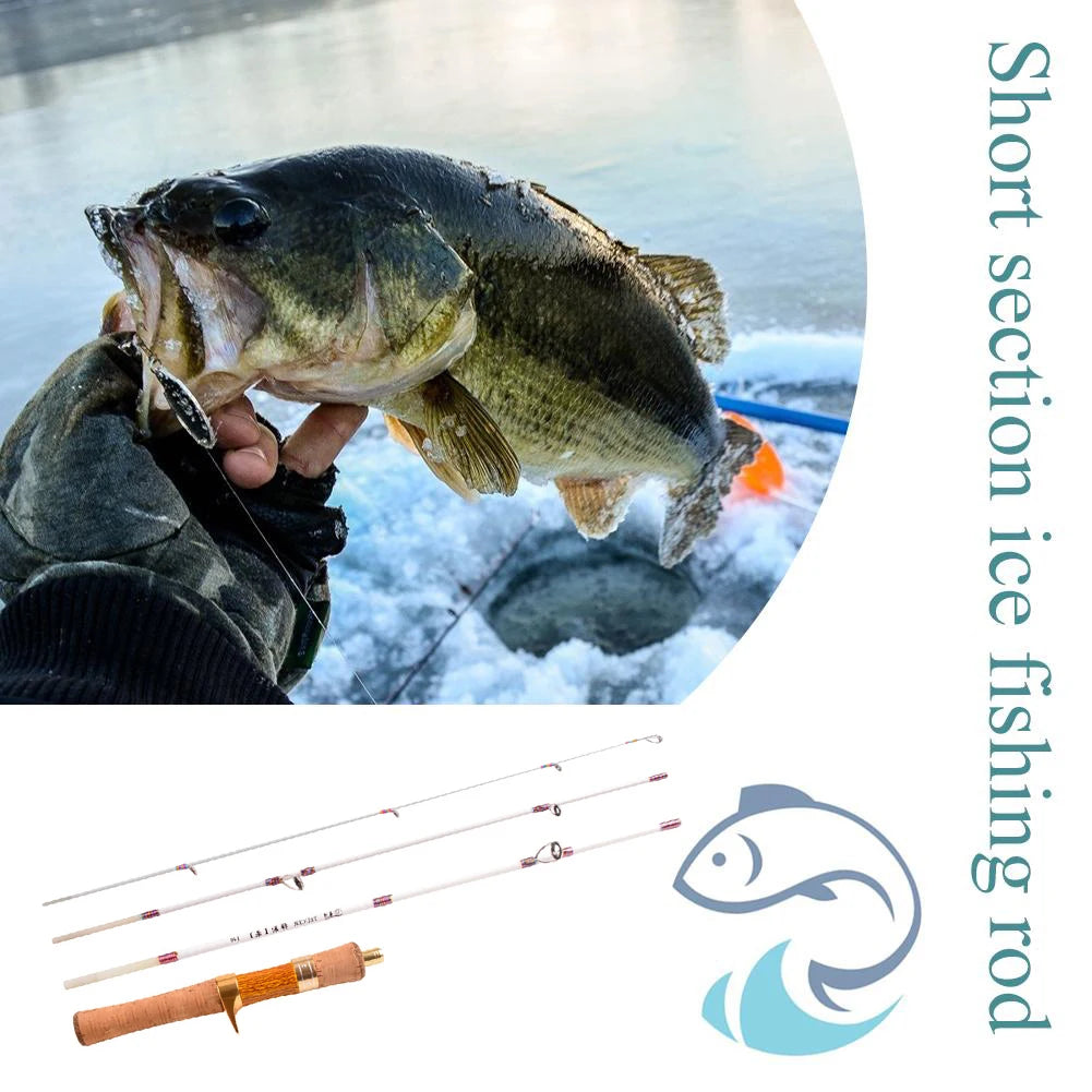 Soft Hand Fishing Pole Mini Fishing Pole Telescopic Rotatable Portable Ultra-light Outdoor Accessories for Stream Freshwater