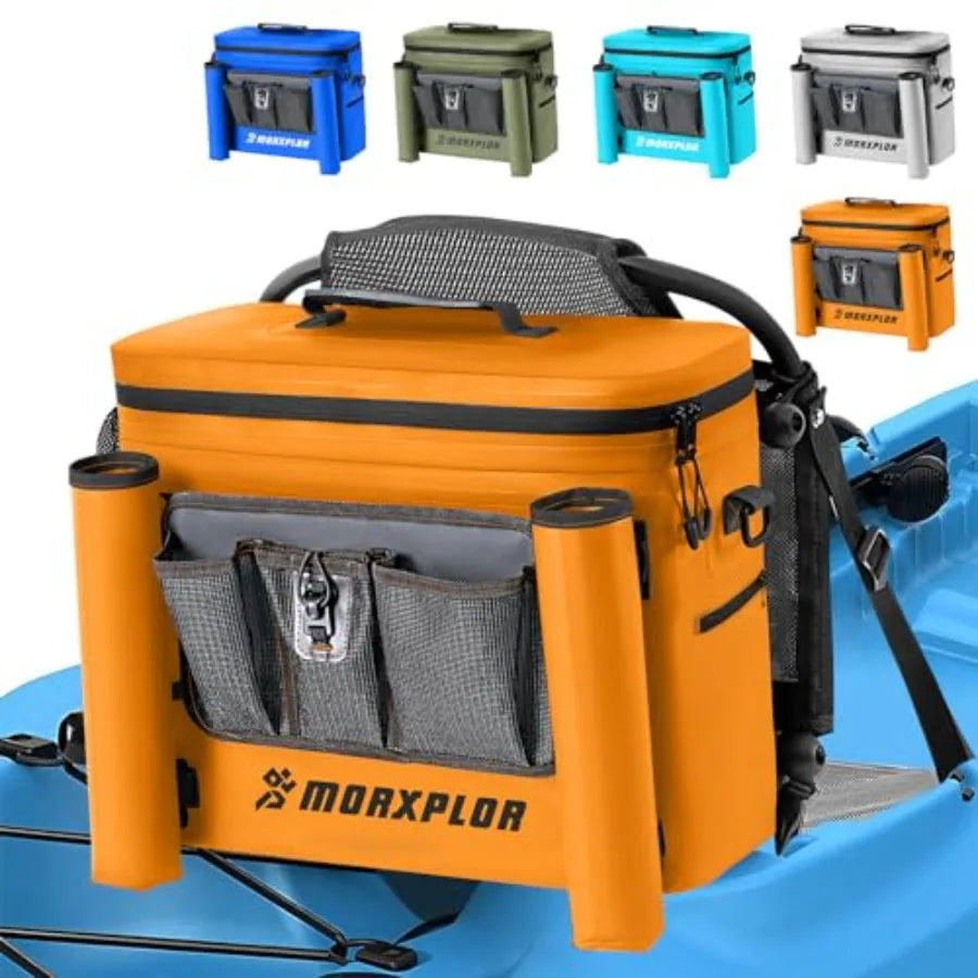 Kayak CoolerWaterproof Kayak Seat Back Cooler for Kayaking Kayak Accessories Cooler Bag Protable Ice Chest Beach Cooler Travel