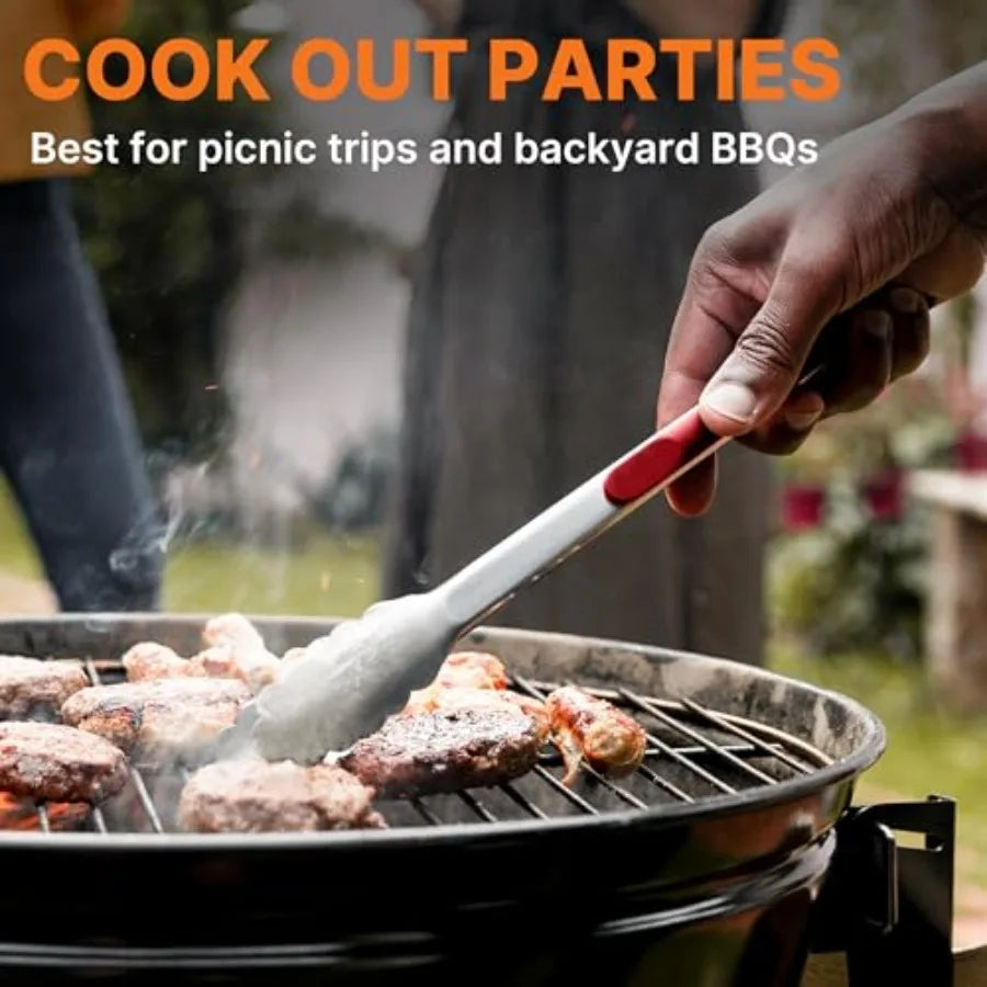 Portable Camping Cooking Utensils Set, Camp Kitchen Set with Organizer Bag, RV entials Outdoor Cooking Utensil Kit for Travel,