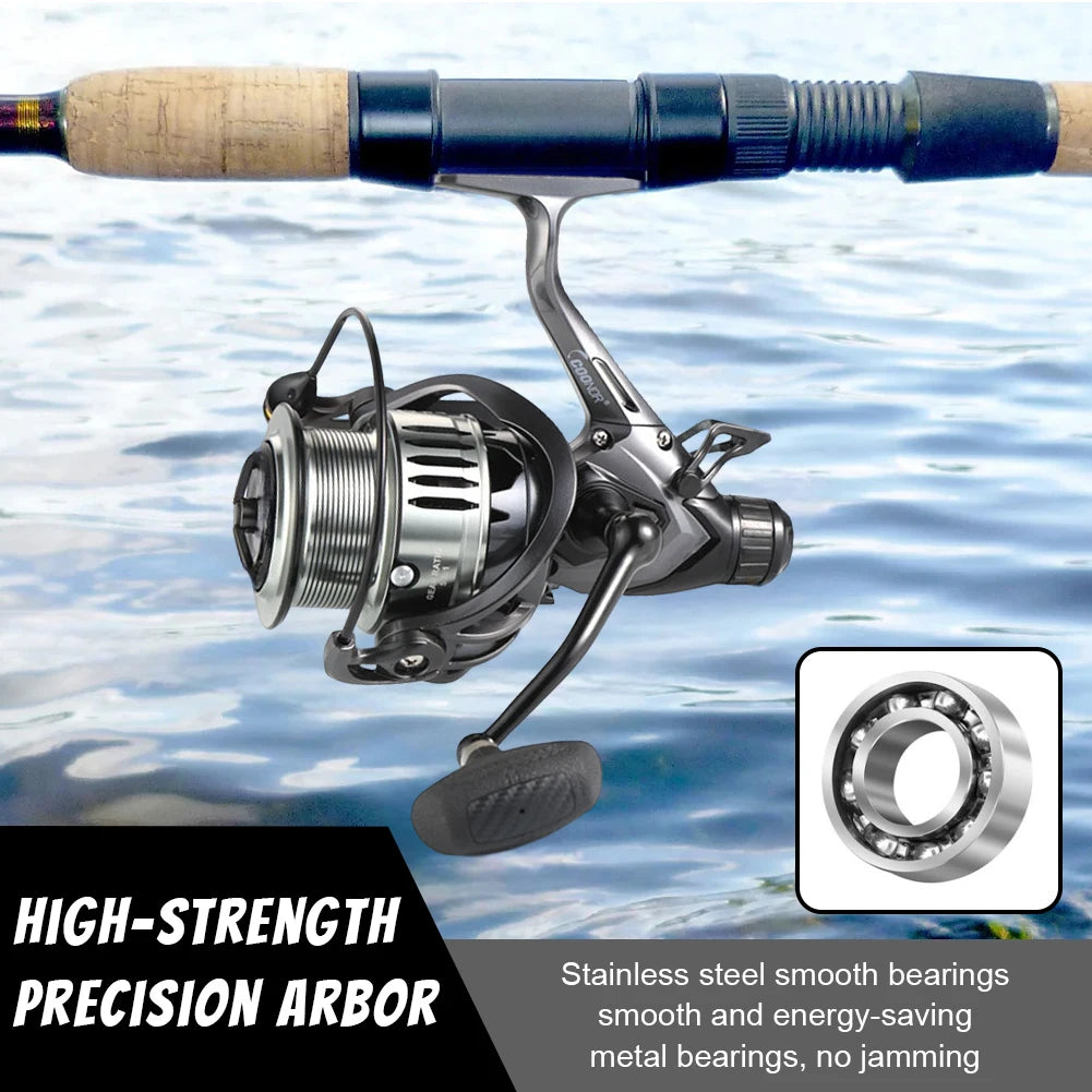 Spinning Fishing Reel Metal Fishing Reel Spool Fishing Reel Carp Fishing Reel Spool Reel Carp Fishing Accessory Fishing Tackle