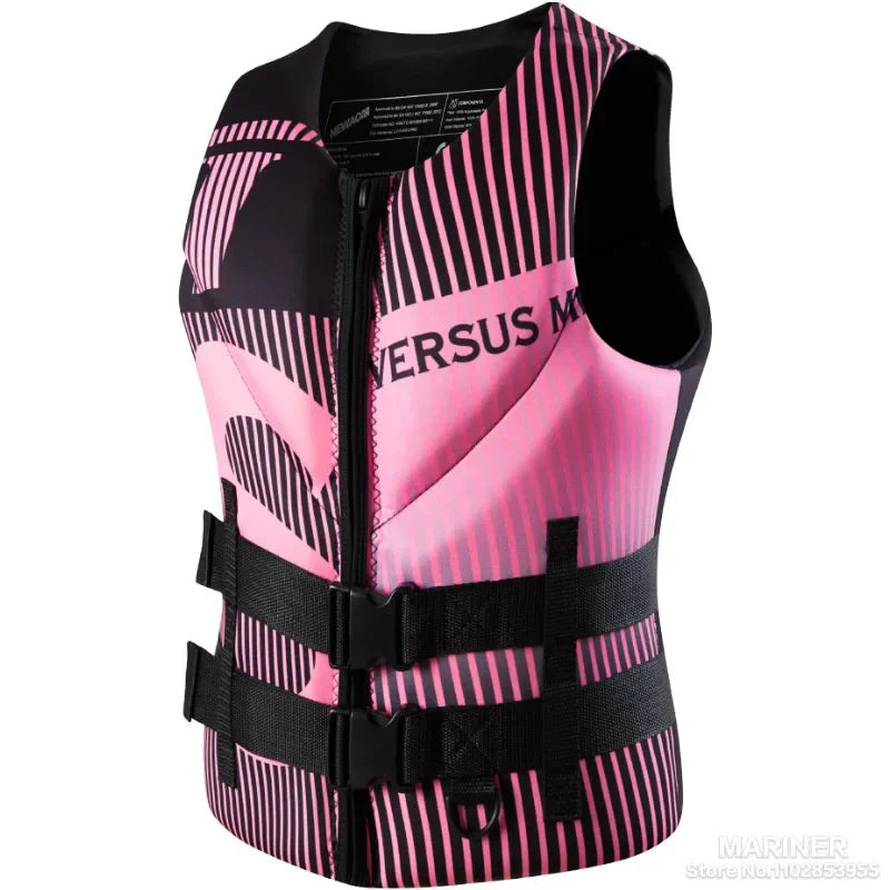 Life Vest for Adults Kayak KiteSurf Jet Ski Life Jacket Motorboats Raft Rescue Swim Drifting Boat Wakeboard Fishing Life Jackets