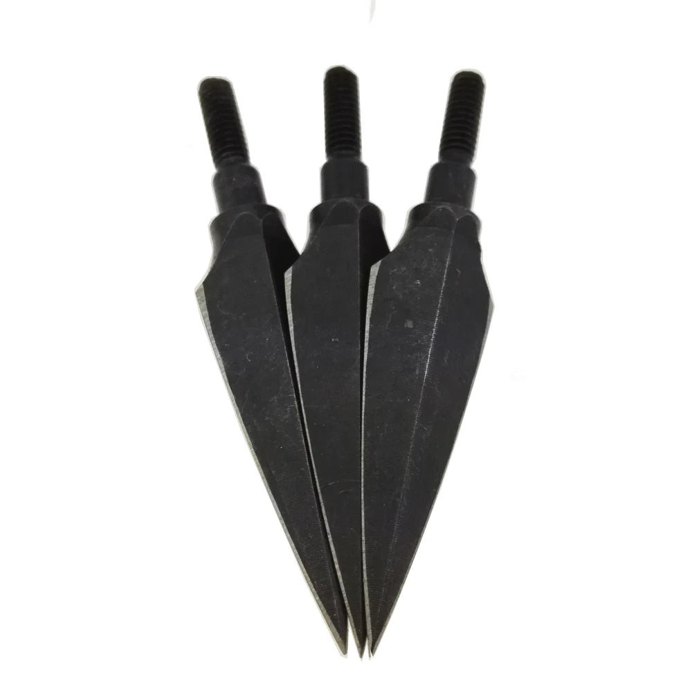 12/20pcs Arrowheads High Carbon Steel Broadheads 150Grain Arrows Tips Archery Compound Bow Recurve Bow Crossbow Hunting Shooting