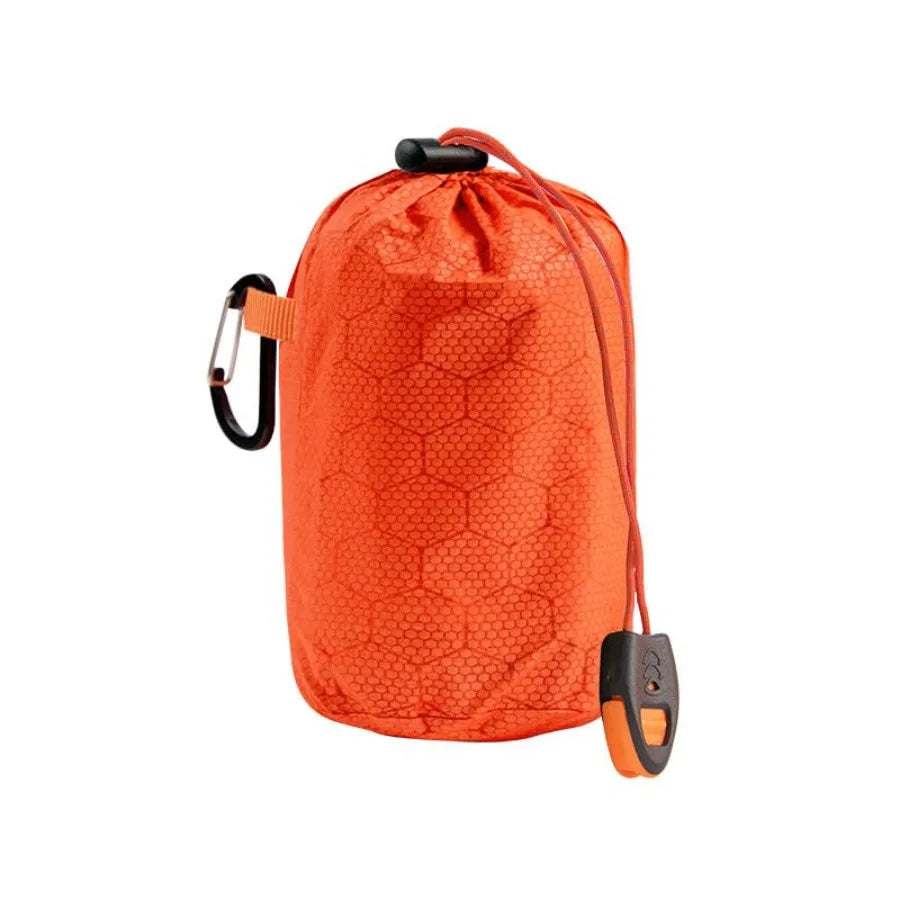Emergency Sleeping Bag Thermal Bivvy Lightweight Survival Sleeping Bags Thermal Bivy Sack Portable Compact Waterproof Reusable
