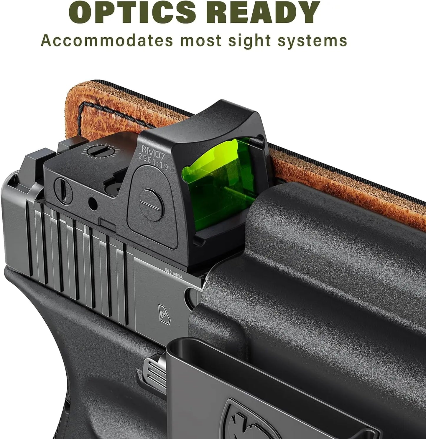 G19X G43X Holster Tactical Quick Access IWB Holster for Gun Concealed Carry Pistol Case Sig Sauer P365 Taurus G3c Holster