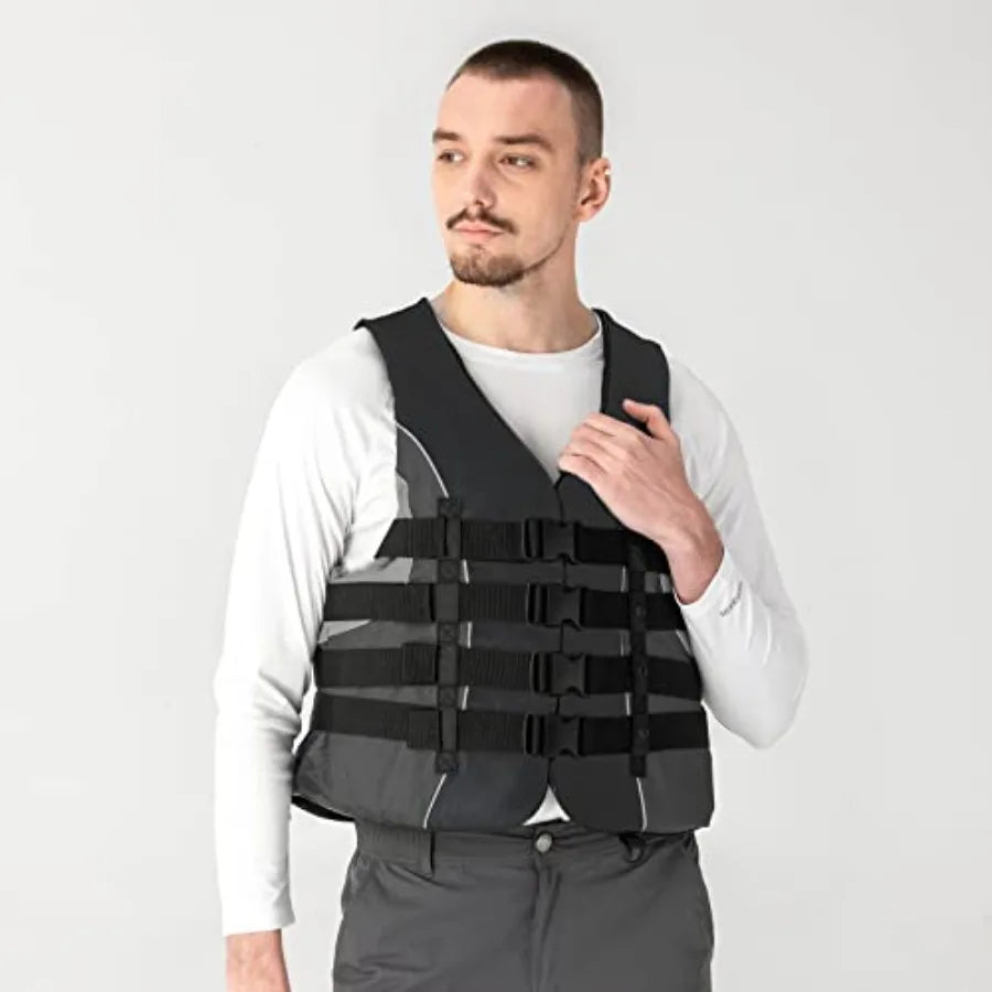 Adult USCG Life Jacket Water Sports Life Vest