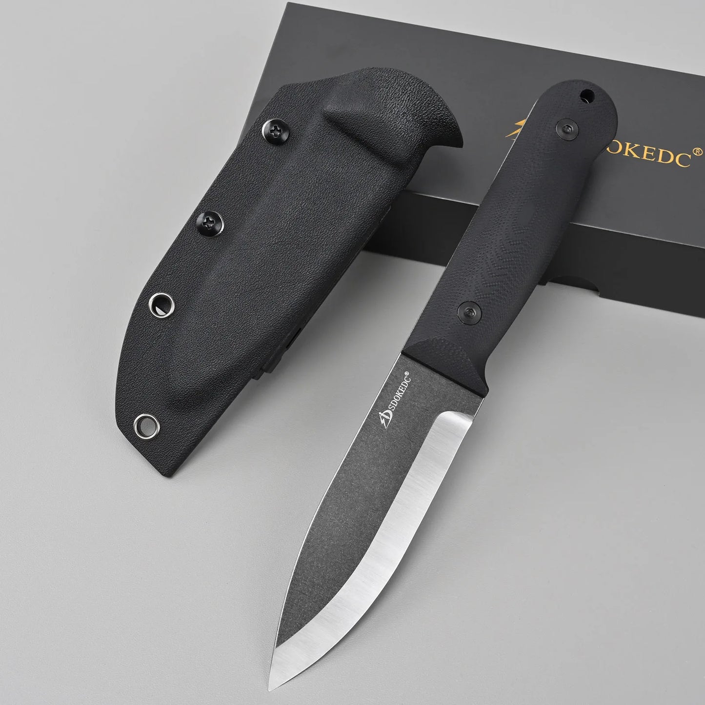 High Quality Outdoor Survival Fixed Blade Knife Camping Fishing EDC Tool DC53 Steel Utility Knives
