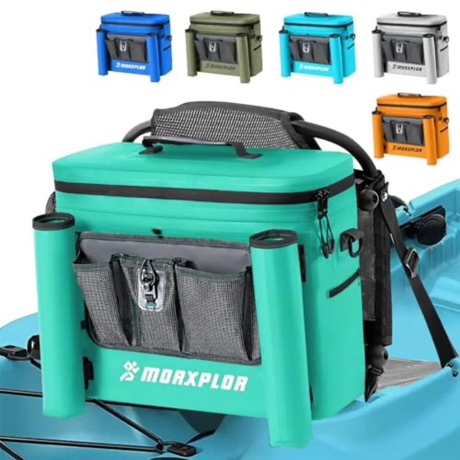 Kayak CoolerWaterproof Kayak Seat Back Cooler for Kayaking Kayak Accessories Cooler Bag Protable Ice Chest Beach Cooler Travel