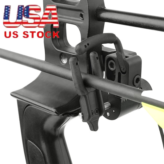 Right Hand Arrow Rest Aluminium Alloy Compound Bow Arrow Rest Adjustable for Archery Bow Hunting Shooting Target Accessories