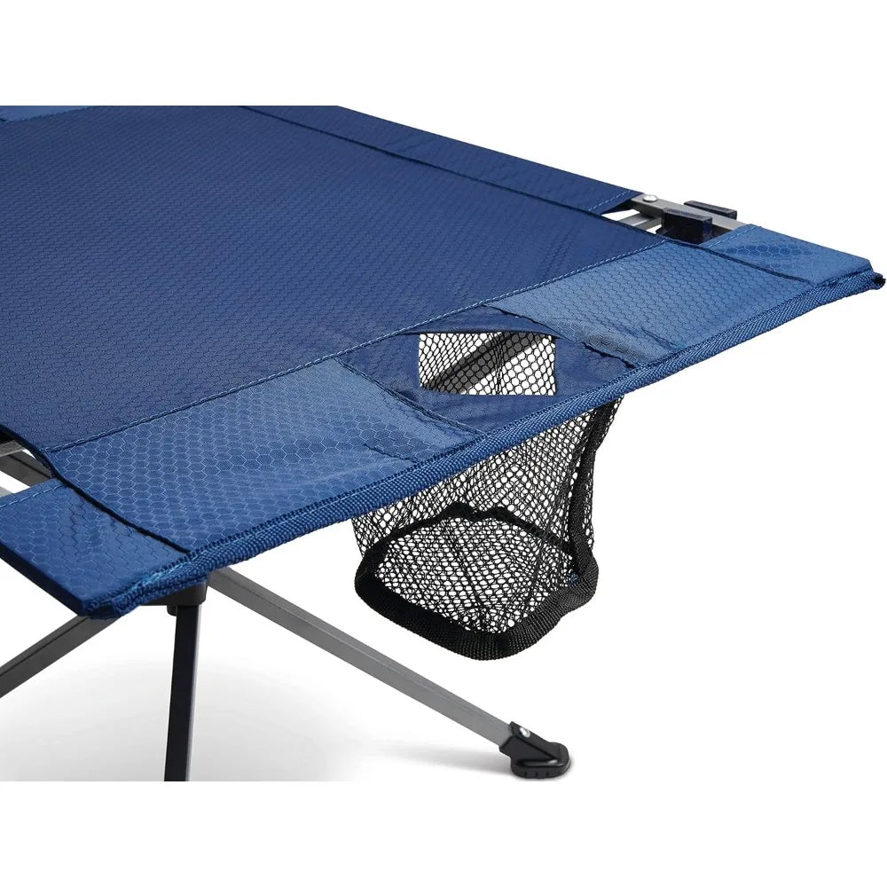 Sport-Brella SunSoul Portable Folding Table for Outdoor Camping, Picnics, Tailgates, and Beach Navy