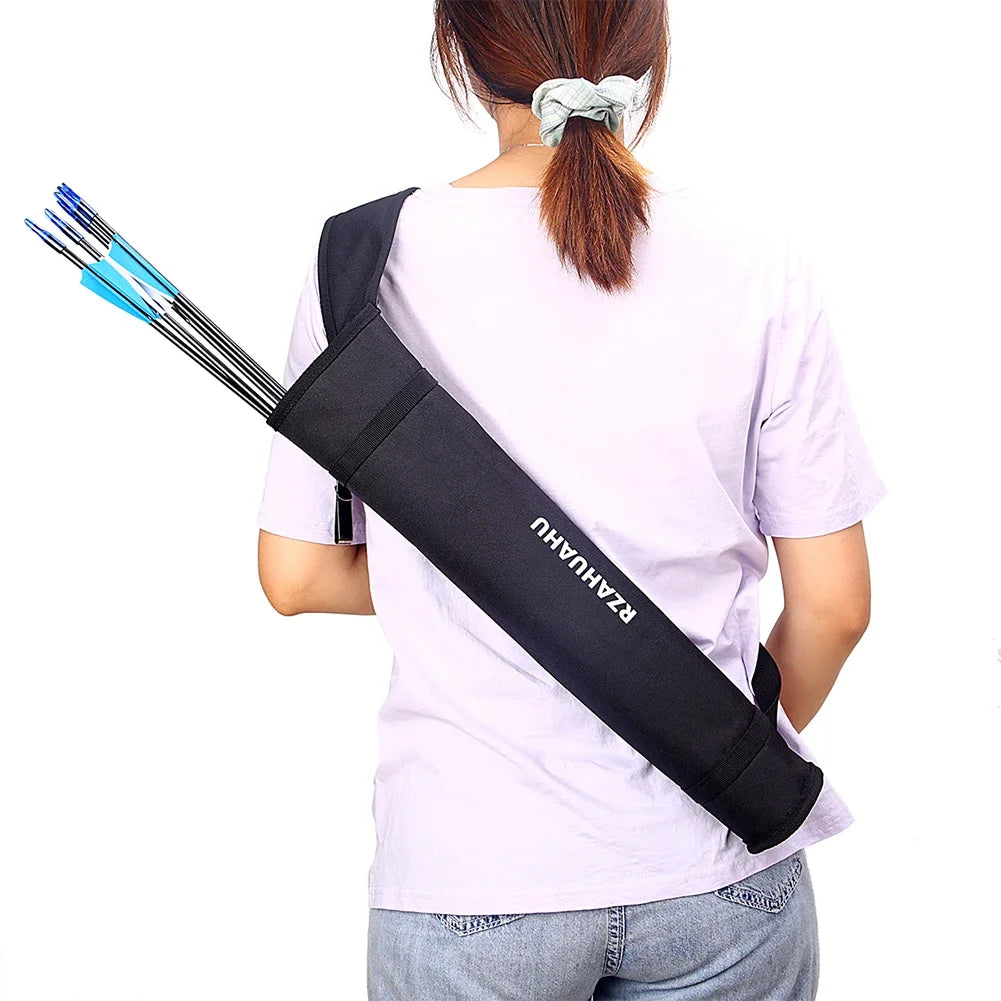 Archery Arrow Quiver Holder Adjustable Waist Hanged Carry Bag Arrow Holder for Arrows Bow Hunting and Target Practicing  Рогатка