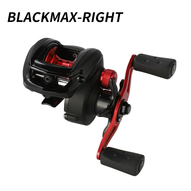 BILLINGS Baitcasting Reel 18LB Max Drag 7.1:1 High Gear Ratio 5+1BB Smooth Bearings  Baitcaster Fishing Reels for Freshwater Saltwater