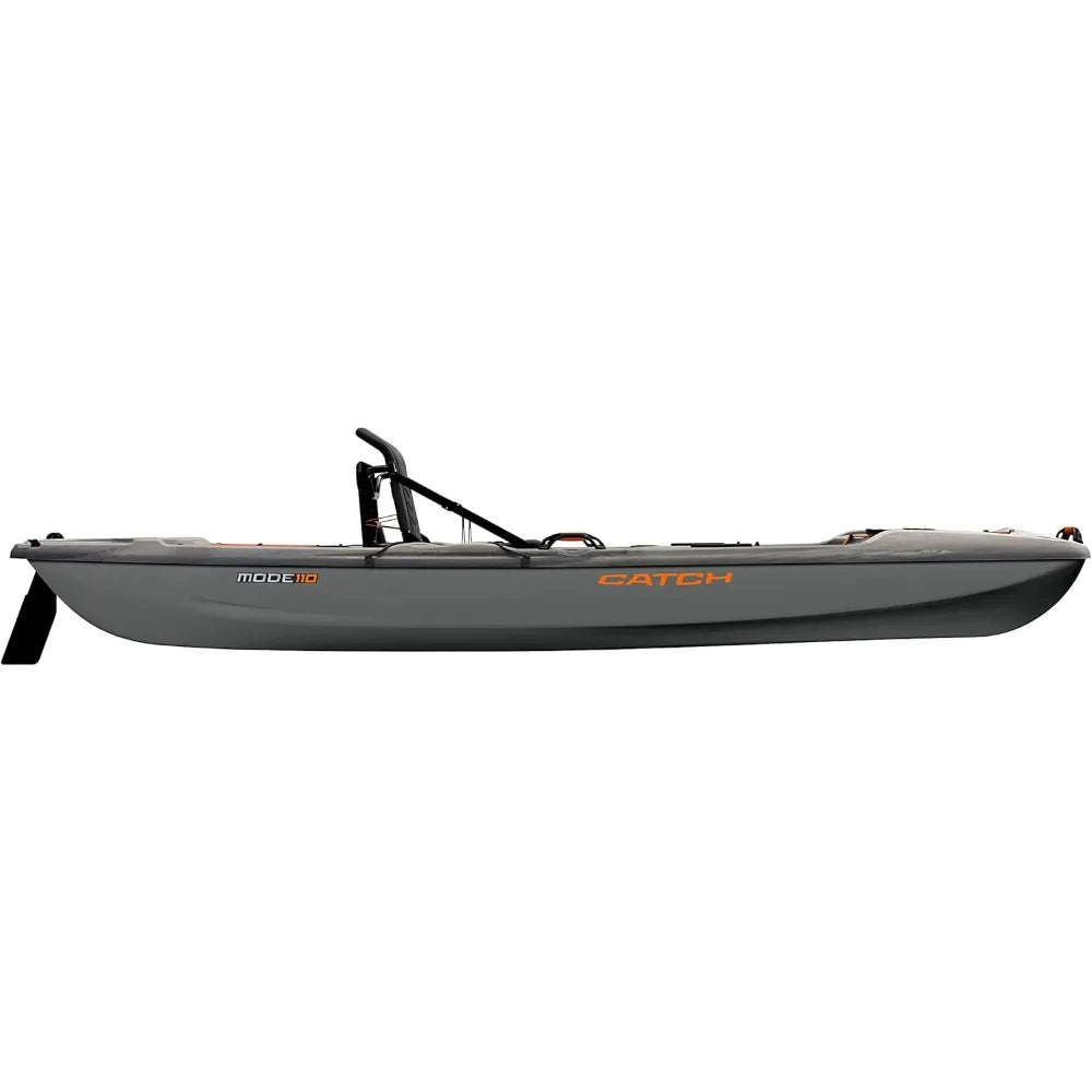 Catch Mode 110 Kayak Fishing Boat with Paddle and Seat for Outdoor Water Sports