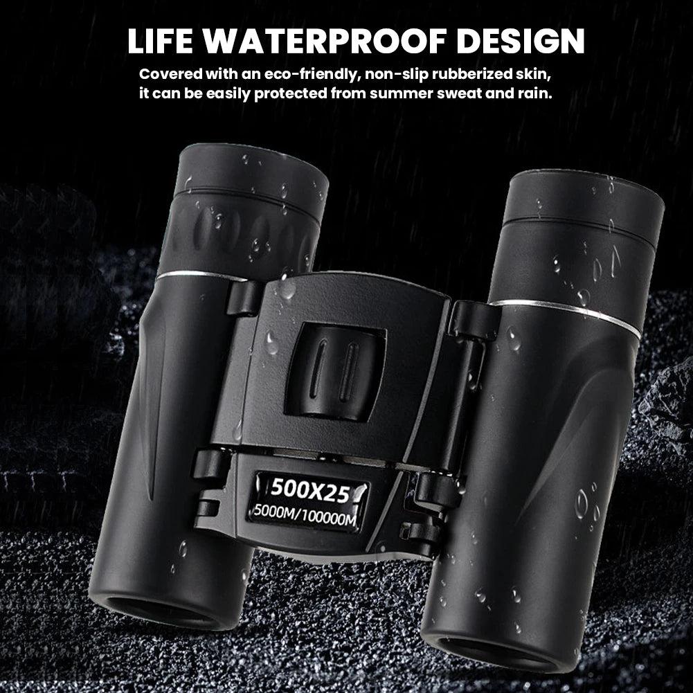 Portable Binoculars Long Range HD Powerful Binoculars Professional Binoculars Camping Hunting BirdWatching Equipment