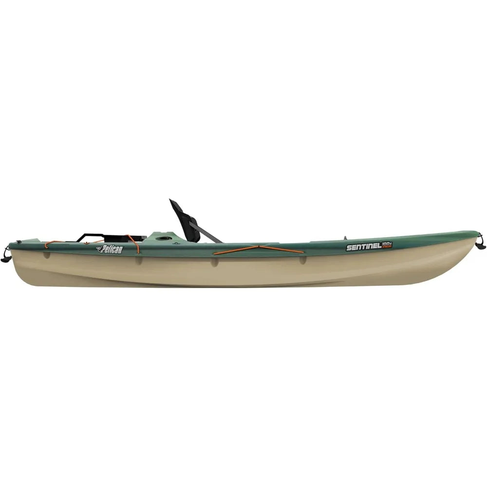 Lightweight Sit on Top Fishing Kayak with Ergolounge Seating System for Anglers
