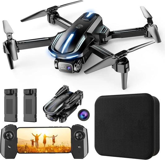 1080P HD Camera Foldable Mini Drone with FPV, Altitude Hold, 3D Flip, Easy to Fly for Beginners and Kids