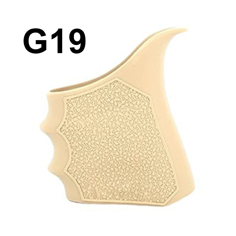 Tactical Handgun Rubber Grip Sleeve Pistol Handle Anti-Slip Protect Sleeve For Glock 17 19 Rubber Sleeve Holster Grip