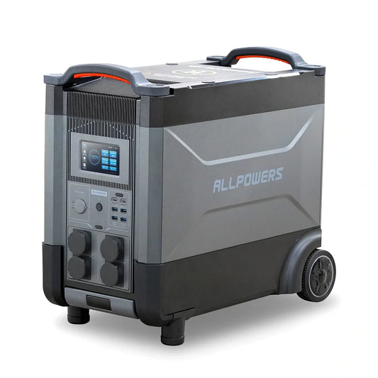 ALLPOWERS R4000 4000W Portable Power Station 3600Wh Solar Generator Expandable Battery with UPS for Camping Travel Power Outage