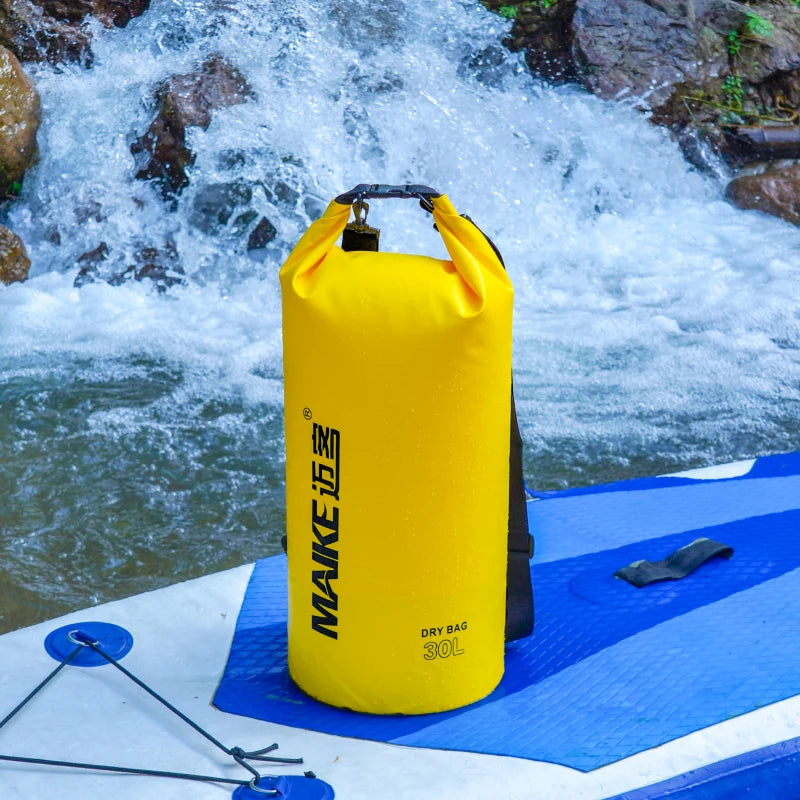 Maike Dry Bags Waterproof Bag for Women Men 5L/10L/15L Swimming Rafting Kayaking River Trekking Waterproof Dry Bag Backpack
