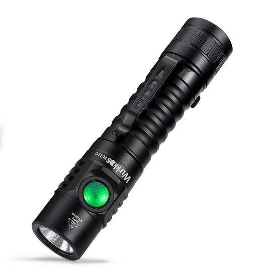 Wurkkos FC11C Flashlight Nippon Chemical 519A Mountaineering Edition 18650 Battery Max Output 1200 Lm USB-C Charging Daily Carry