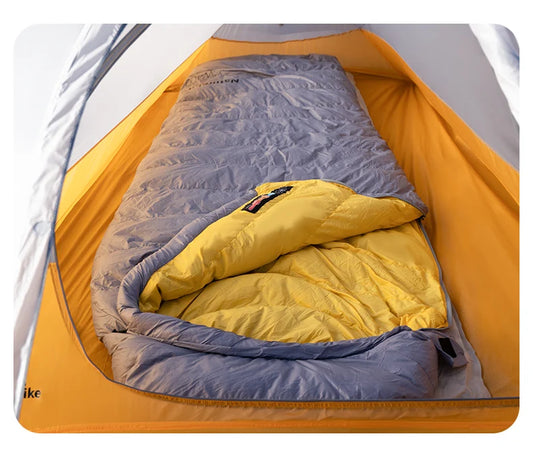 Naturehike CW700 Sleeping Bag Ultralight Down Sleeping Bag for Adults Outdoor Winter Warm 650FP Duck Down Envelope Sleeping Bag