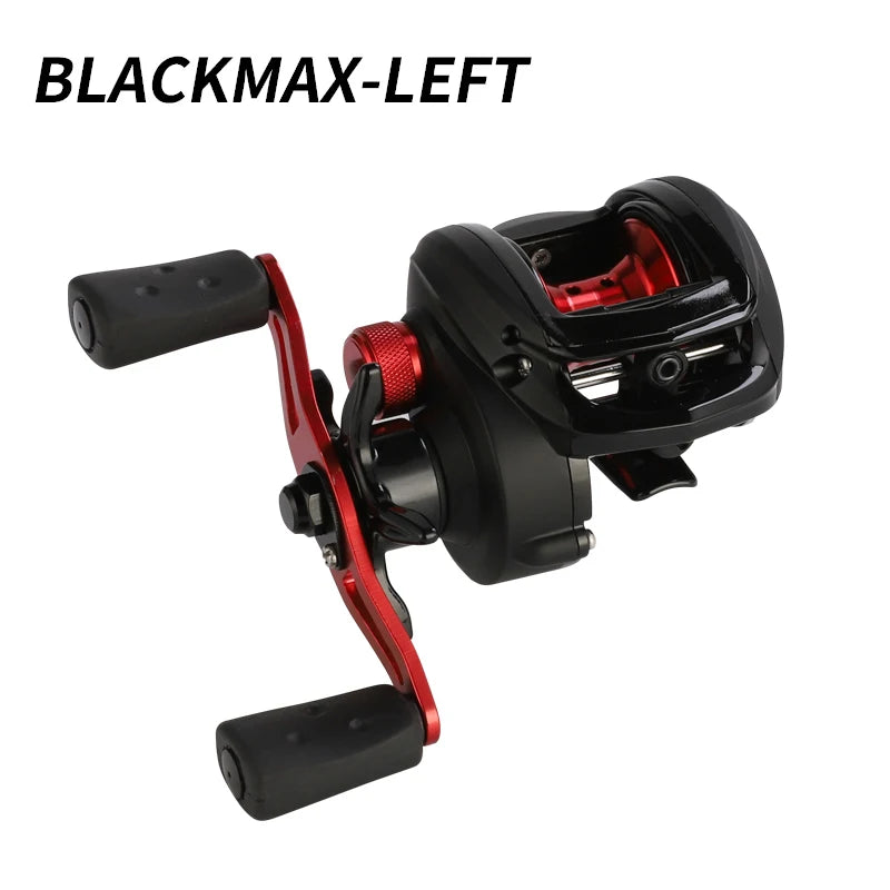 BILLINGS Baitcasting Reel 18LB Max Drag 7.1:1 High Gear Ratio 5+1BB Smooth Bearings  Baitcaster Fishing Reels for Freshwater Saltwater