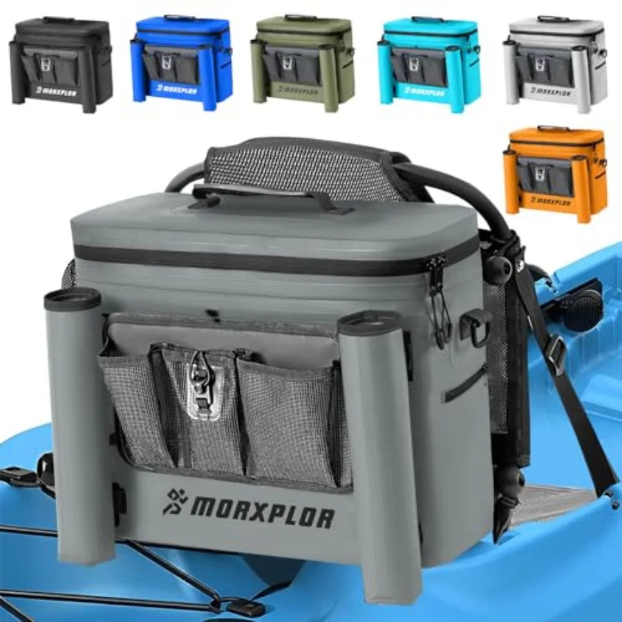 Kayak CoolerWaterproof Kayak Seat Back Cooler for Kayaking Kayak Accessories Cooler Bag Protable Ice Chest Beach Cooler Travel