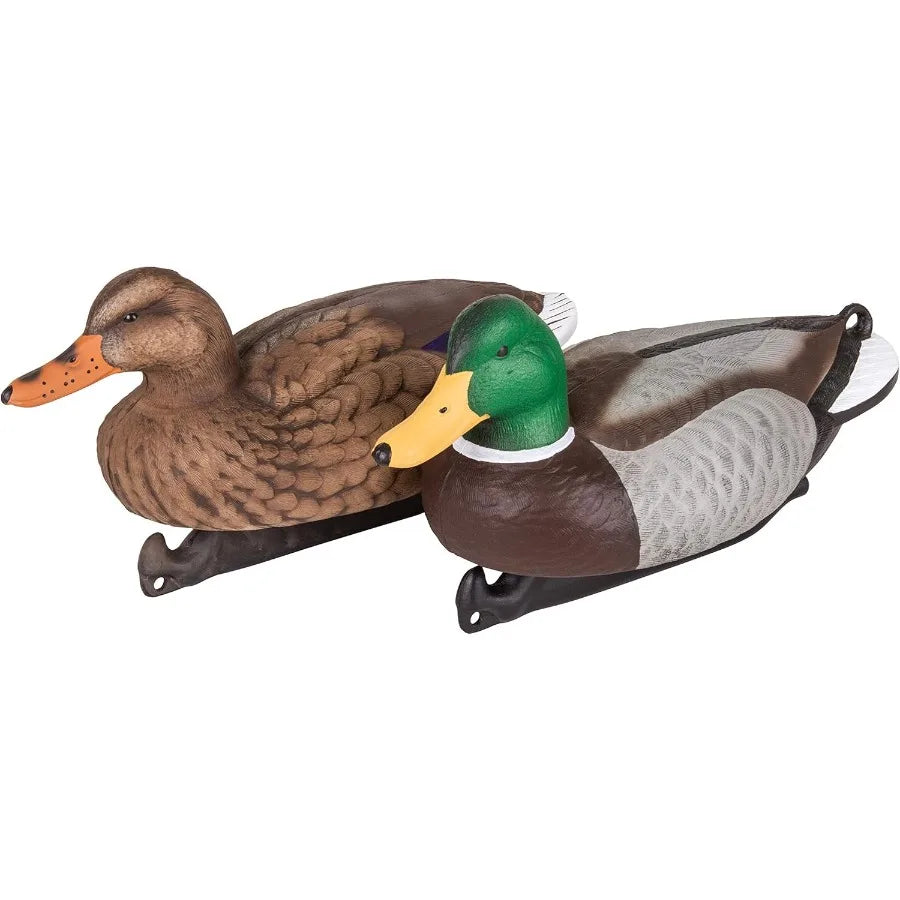 Flambeau Outdoors Duck Decoy - Masters Series Mallard or Blue Bill Decoys 6-Pack or 12-Pack Classic Floaters