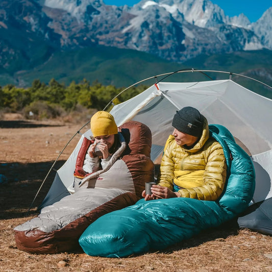 Snowbird Sleeping Bag Duck Down 650FP Mummy Sleeping Bag for Adults Cold Weather for Outdoor Hiking Travel Ultralight